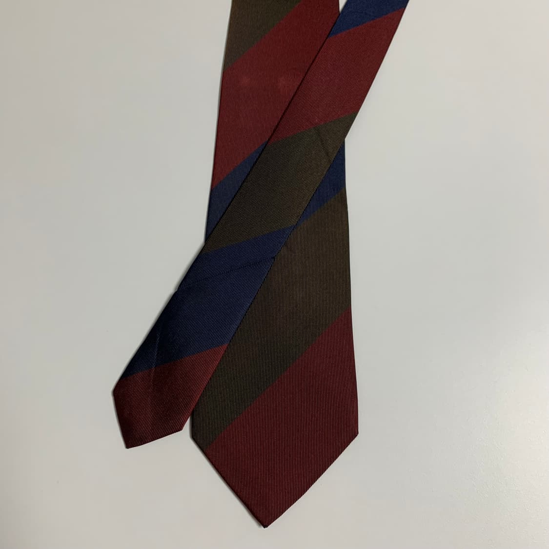 폴스튜어트 레지멘탈 클래식 정장넥타이 최상급 100실크 A+등급 상품이미지3