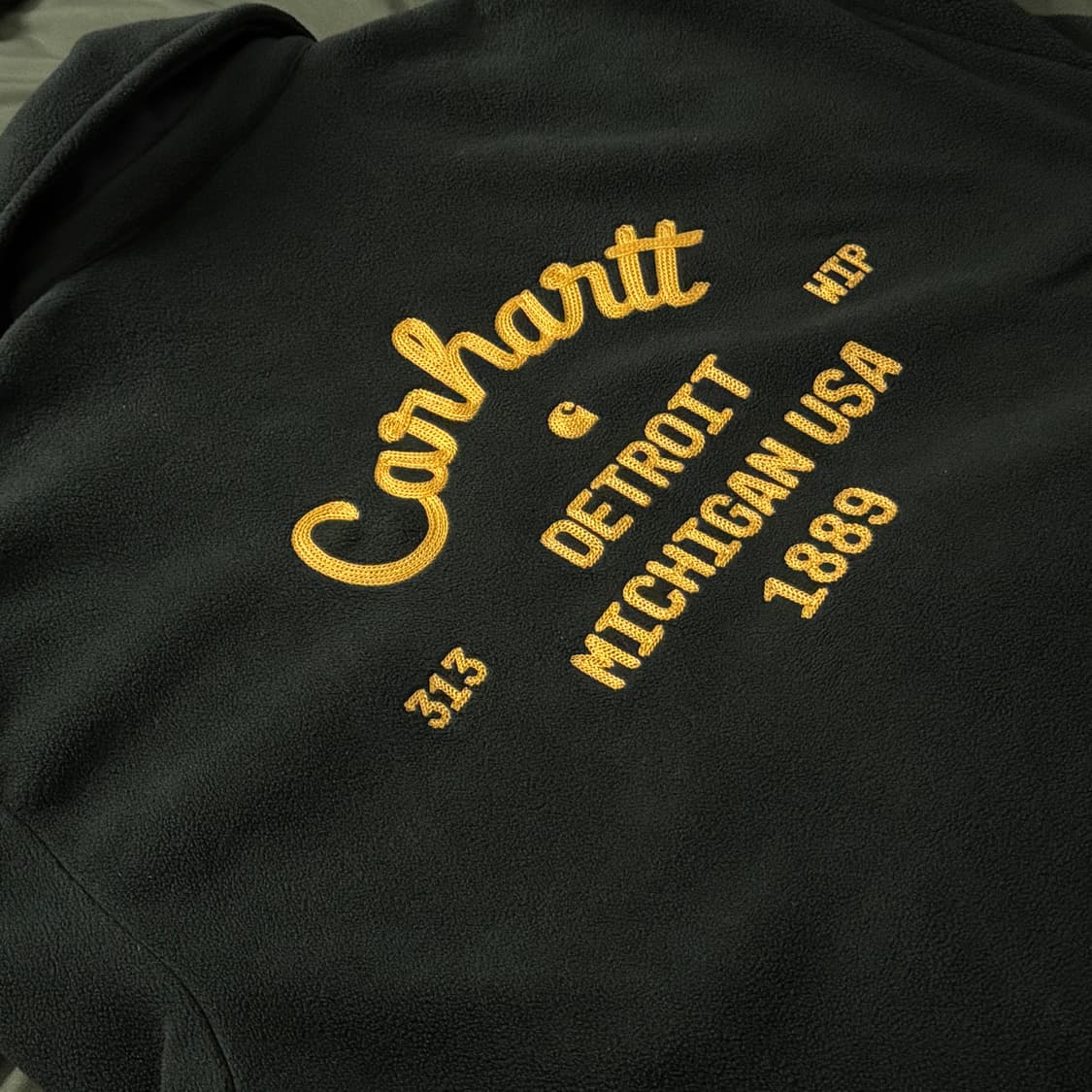 칼하트윕 데니스 플리스 자켓 그린 상품이미지3