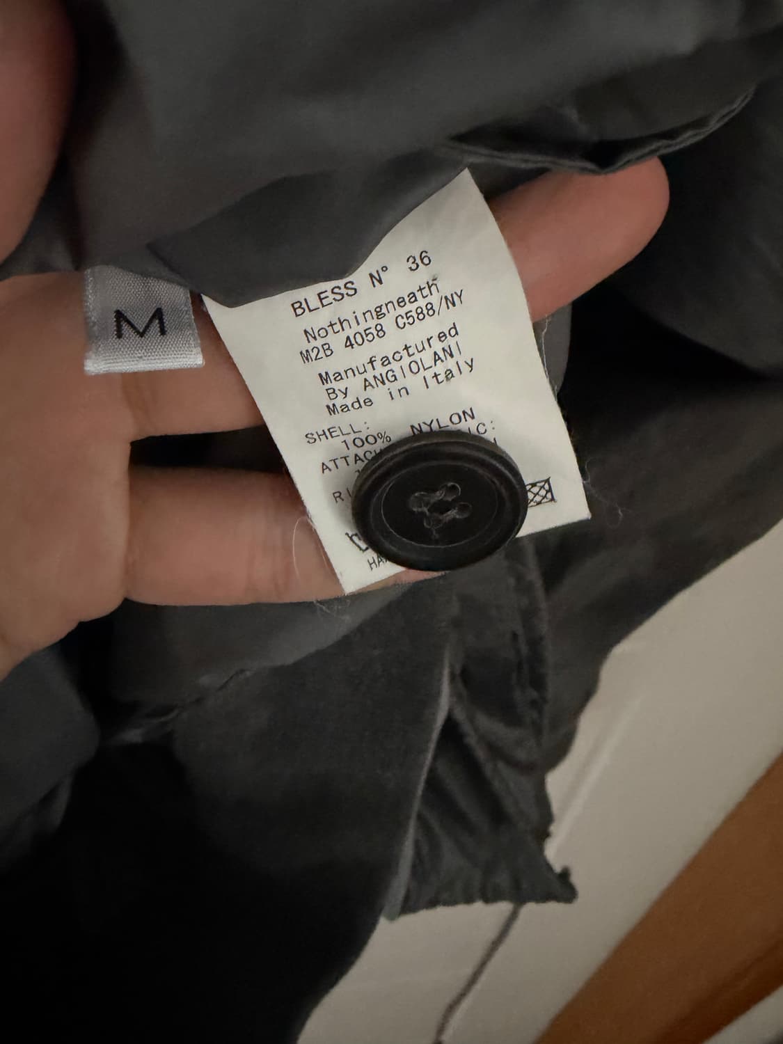 [M] 블레스 N36 Nothingneath 후디 자켓 상품이미지6