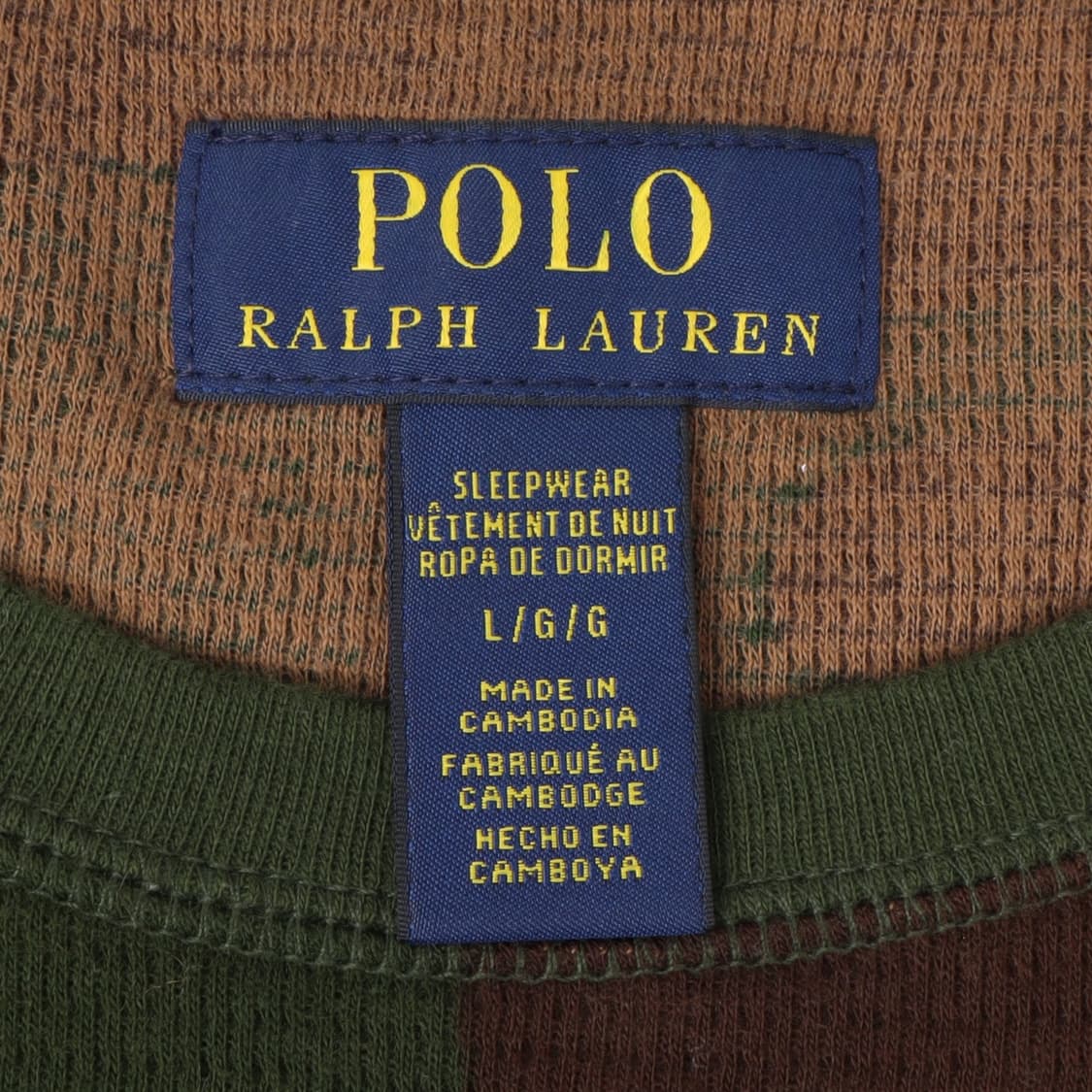 폴로 랄프로렌 베이직포니 카모플라쥬 와플 롱슬리브 상품이미지8