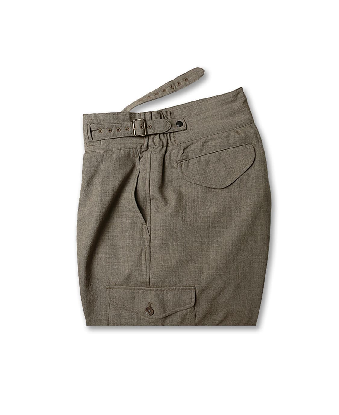 빔즈 플러스 [Beams +] 재팬 오리지날 패브릭 와이드 구르카 팬츠 상품이미지1