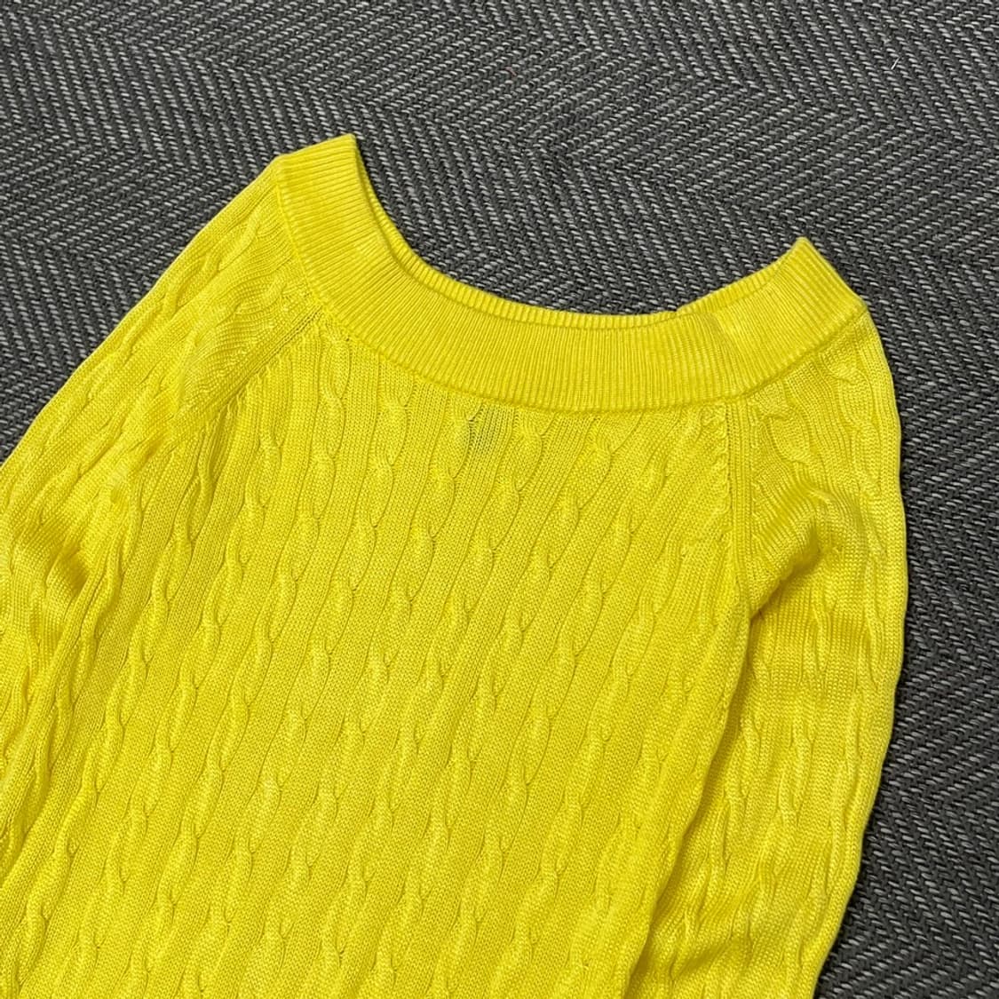 로렌랄프로렌 보트넥 꽈배기  니트 v0013  상품이미지2