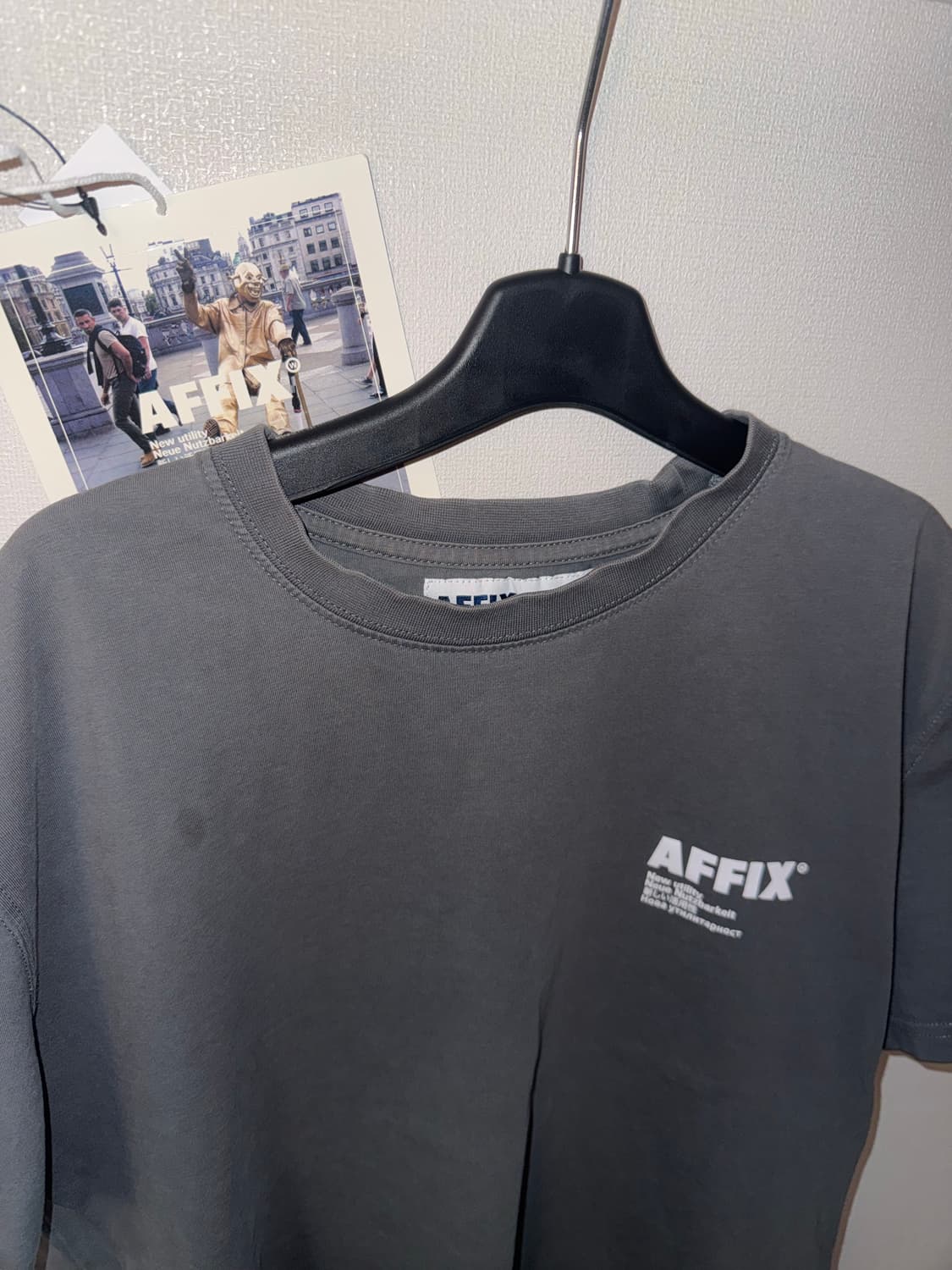 AFFIX Cotton Jersy Short Sleeve L 상품이미지3