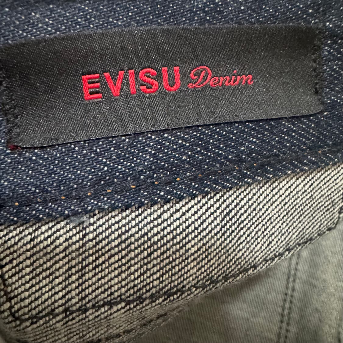 에비수 오리엔탈 호랑이 프린팅 데님팬츠 상품이미지9