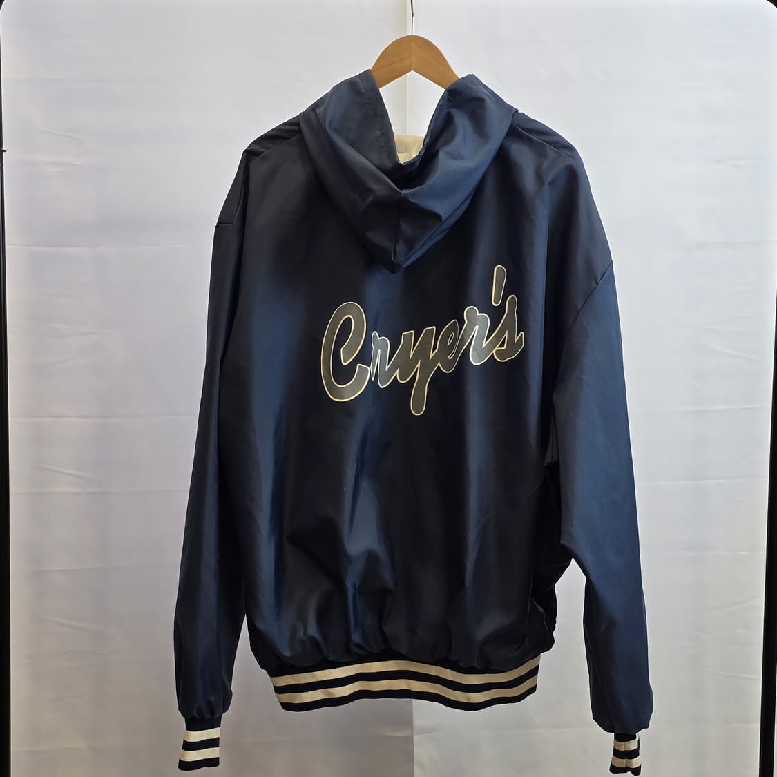 Birdie Jackets USA 나일론 후드 아노락 네이비 XXL 상품이미지2