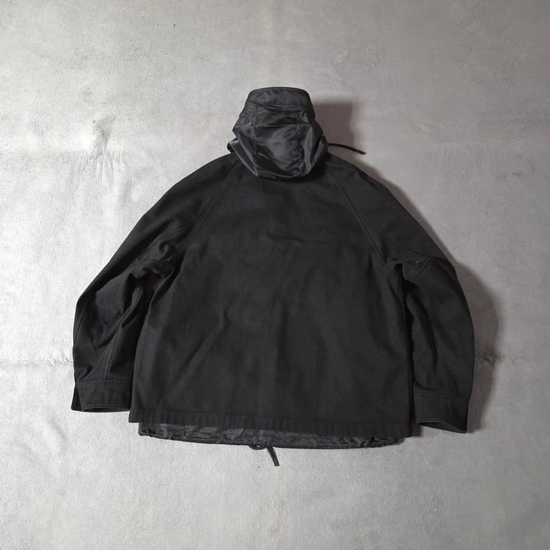 50 솔리드옴므 20FW 오버사이즈 후드 데님 트러커 자켓 상품이미지2