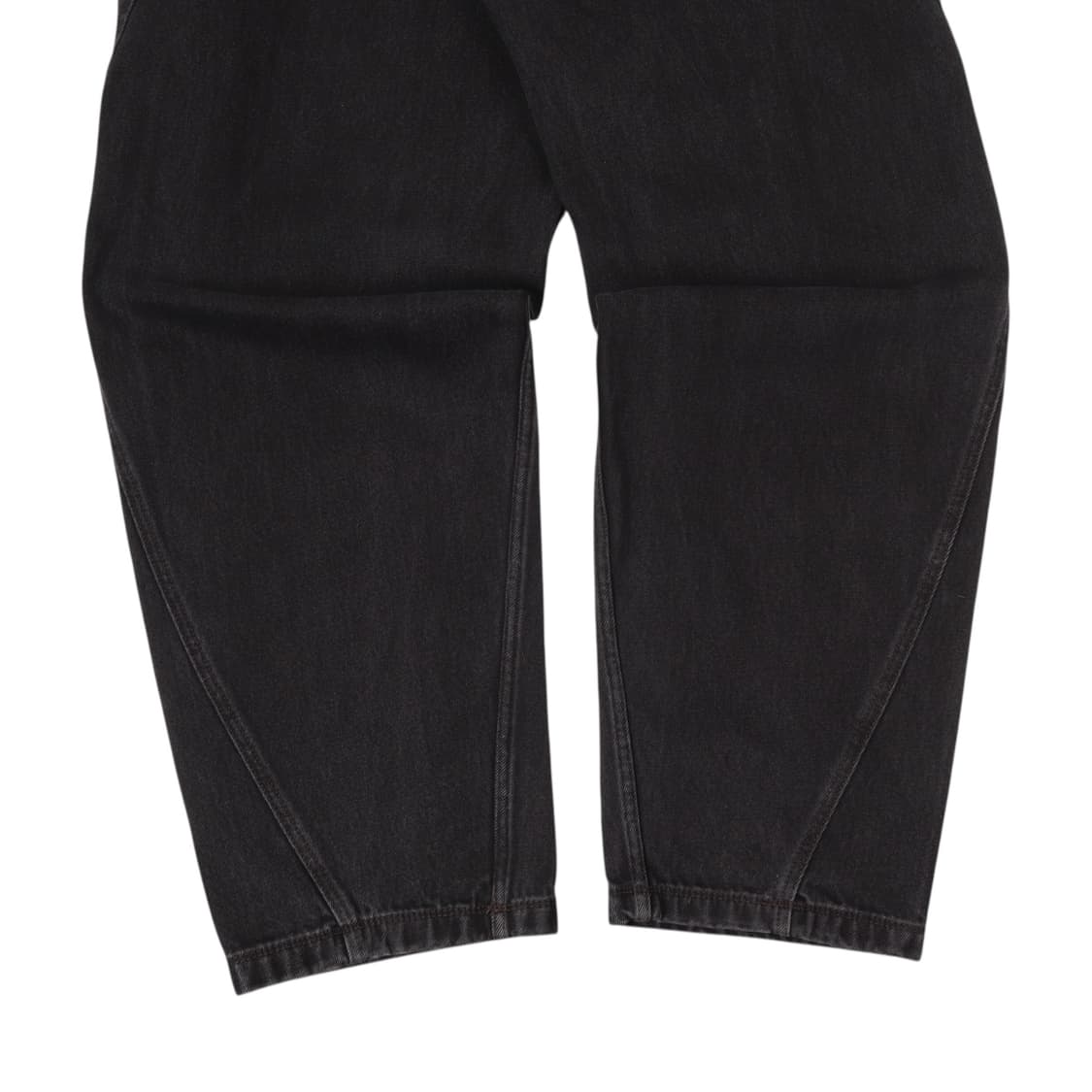 Coor 쿠어 핀턱 커브드 데님팬츠 상품이미지6