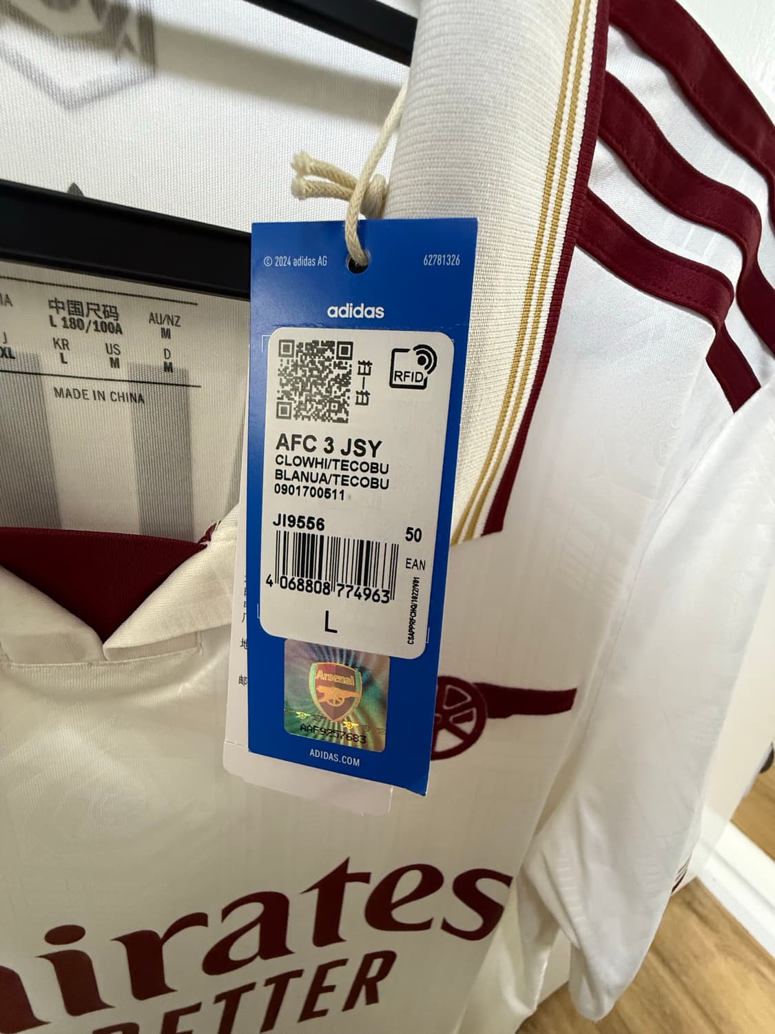 아디다스 아스날 25-26 써드 살리바 상품이미지3