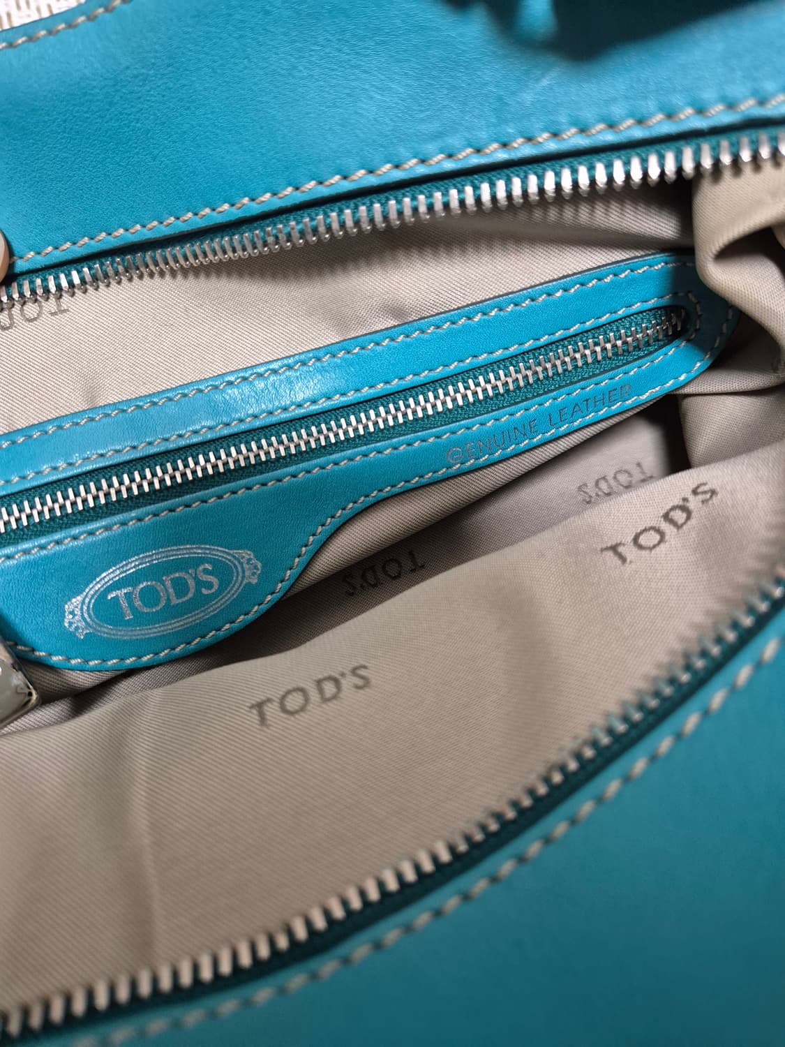 정품 토즈 TODS 디백 D백 토트백 크로스백 천연가죽 상품이미지7