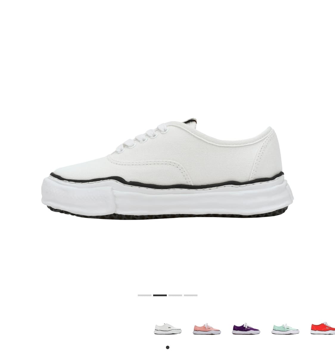 미하라 야스히로 베이커 OG 화이트 37 (새상품) 상품이미지2