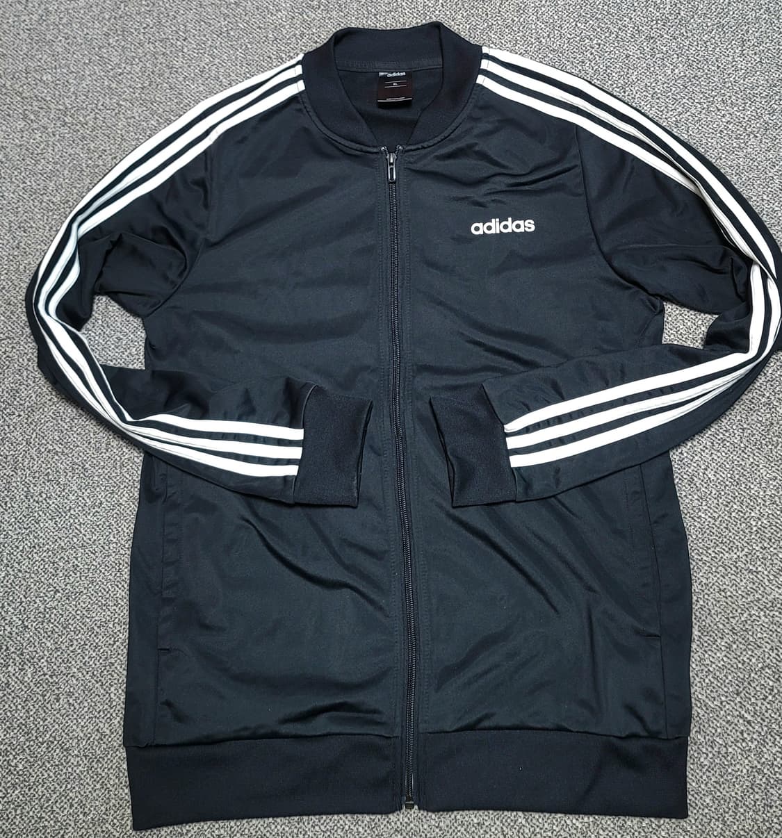 아디다스 삼선 져지 블랙 XL  정사이즈 로   95 -100  적당 상품이미지2
