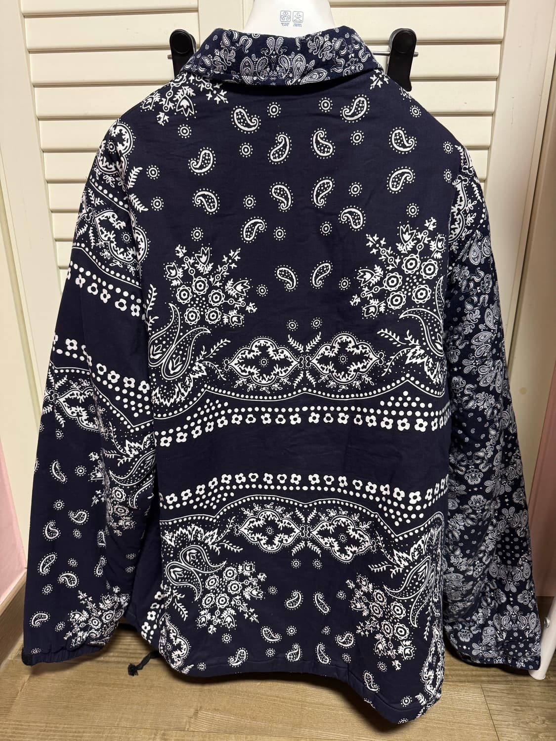 free) 투머치토커 페이즐리 누빔 패딩 점퍼 상품이미지8