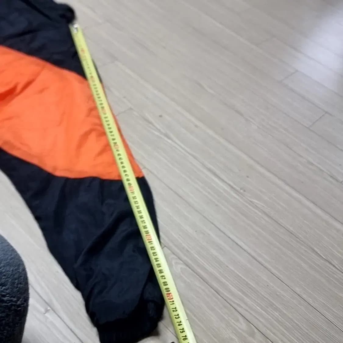 미제 올드스쿨 USA 메이드 80s 나이키 블랙 오렌지 웜업(100) 상품이미지7