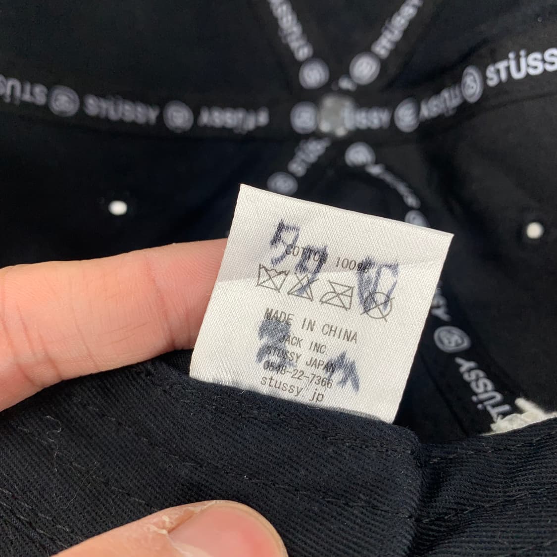 스투시 스펠아웃 볼캡 상품이미지6