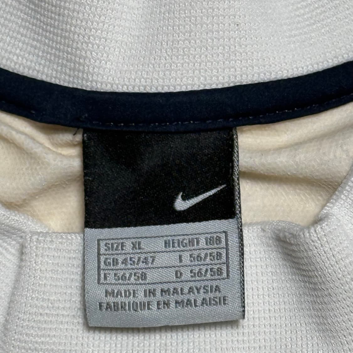 XL 나이키 파리 생제르맹 화이트 트레이닝 탑 상품이미지4