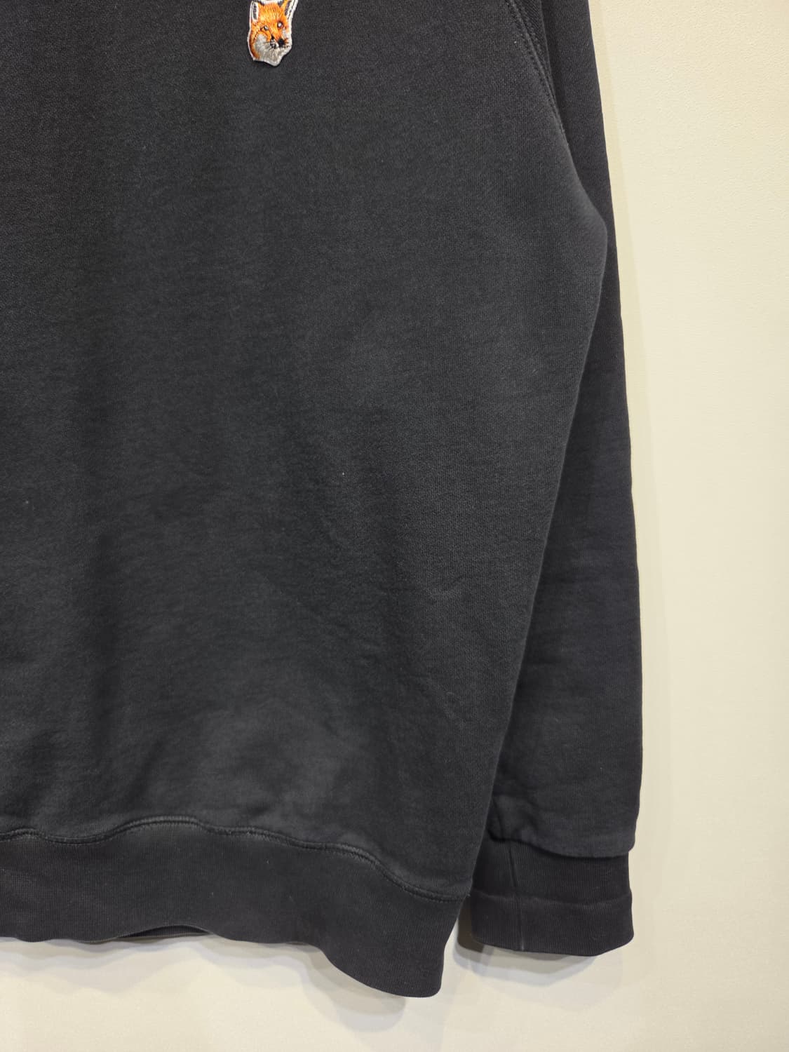 메종키츠네 폭스헤드 패치 맨투맨 상품이미지5