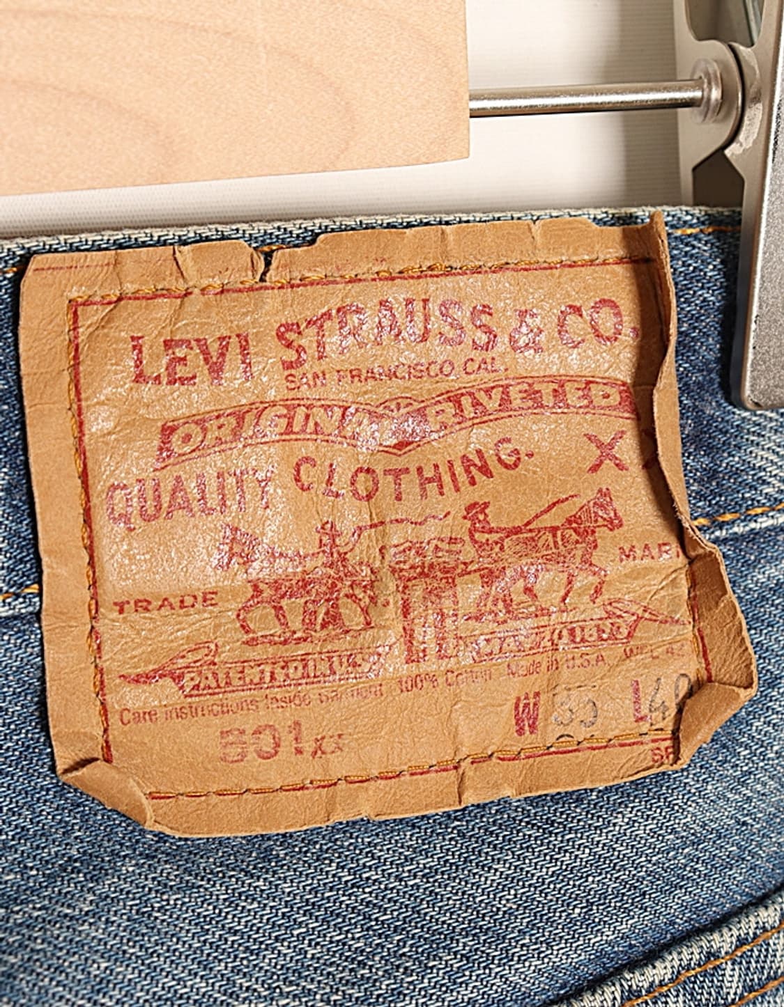 99's Levi's 501xx Graffiti Denim (33) 상품이미지8