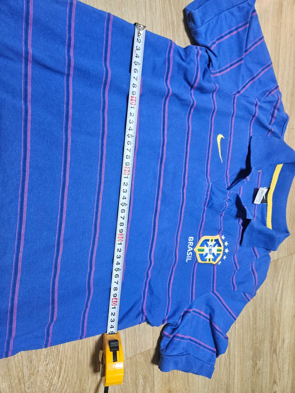 (S)빈티지 나이키 브라질 축구 대표팀 폴로 티셔츠 상품이미지5