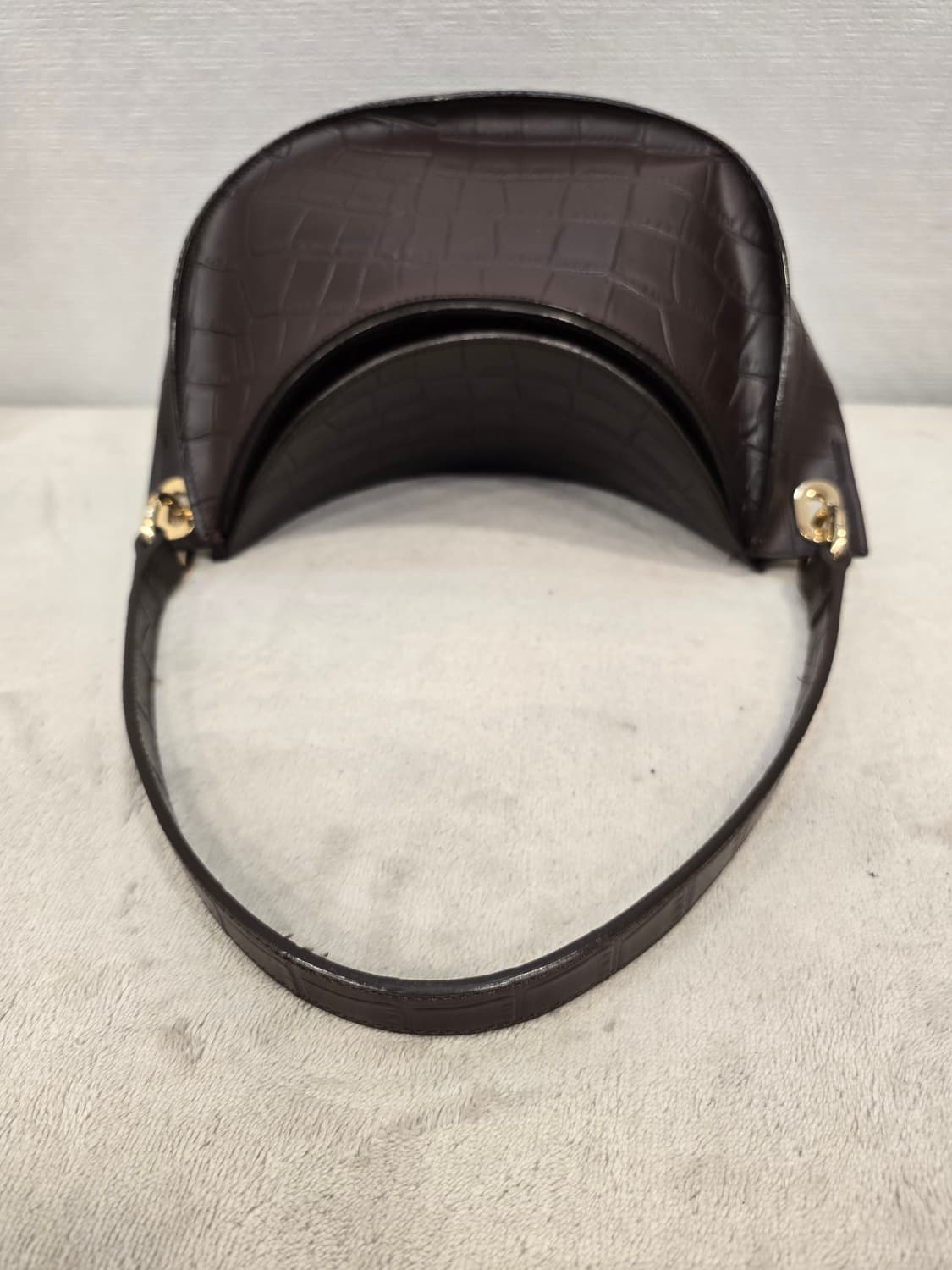 주드리뜨 크로커다일 패턴 CC백 바게트백 숄더백 상품이미지6