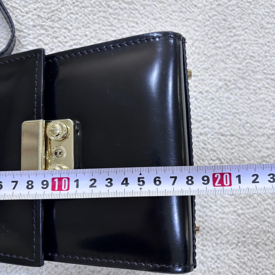 F 프라테시 천연 가죽 숄더백 0415E 상품이미지7