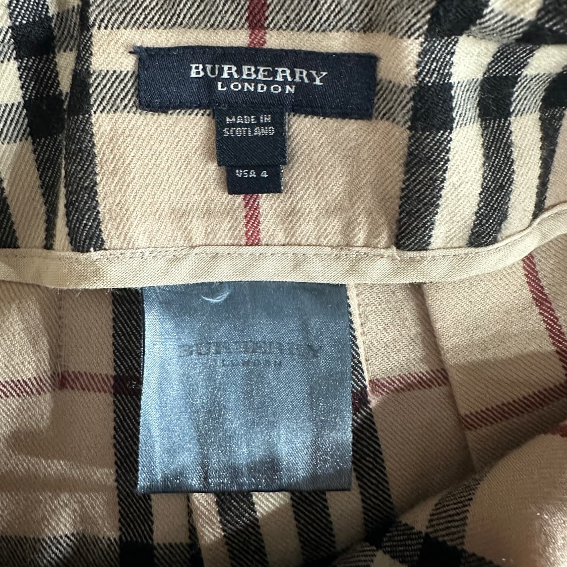 버버리 미니스커트 치마 27 상품이미지5