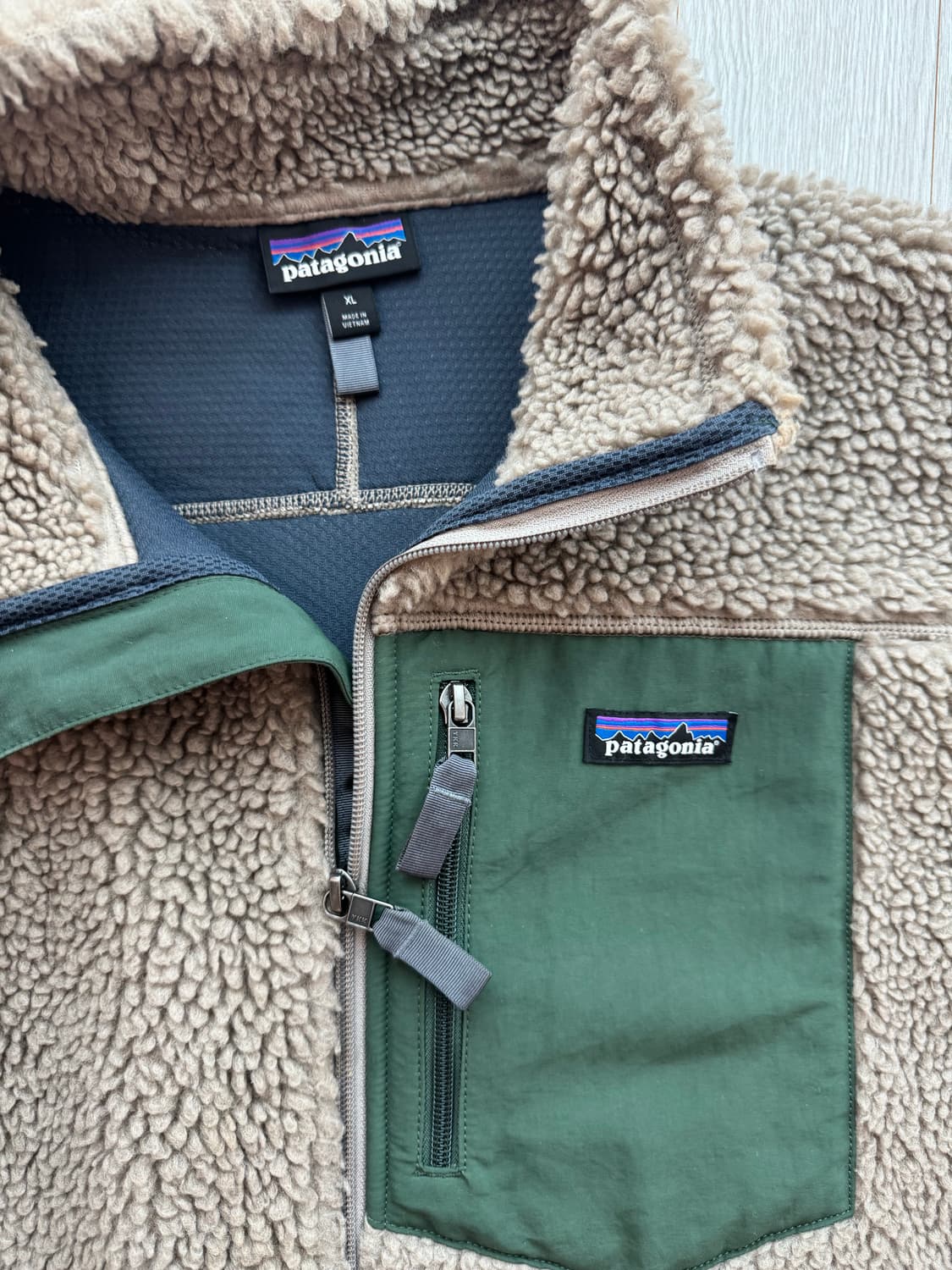 파타고니아 레트로X 플리스 베스트 씨버드 그레이 상품이미지2