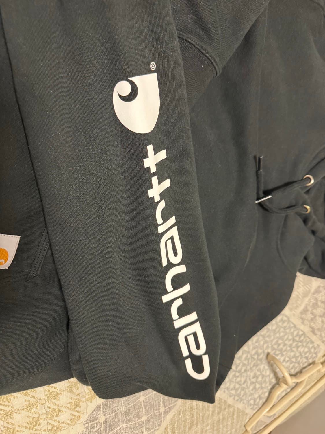 <새것>[L] 칼하트 후드티 검정 상품이미지9