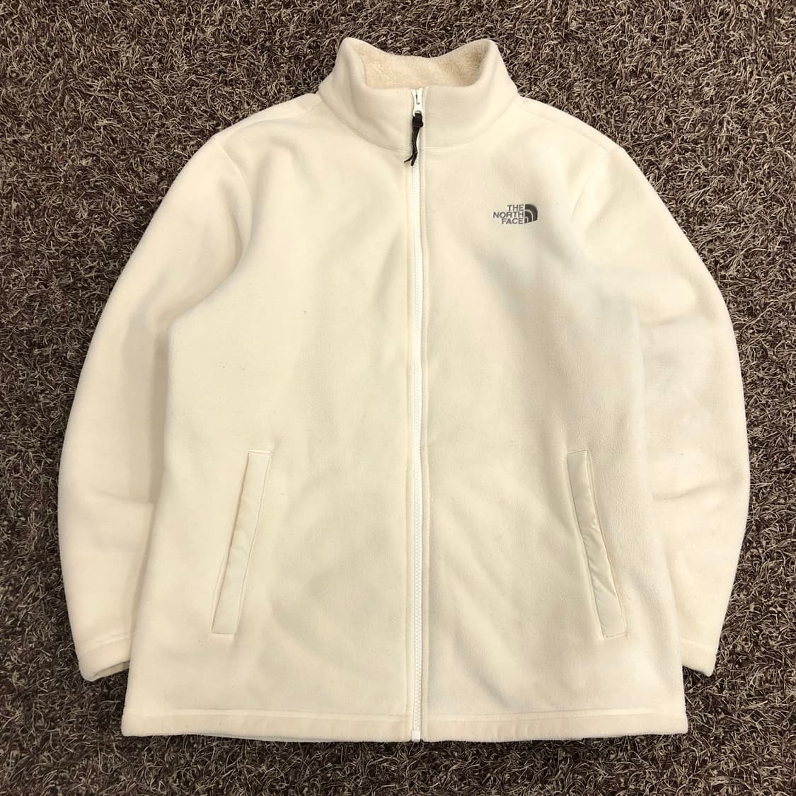 노스페이스 아이보리 플리스 후리스 자켓 상품이미지1