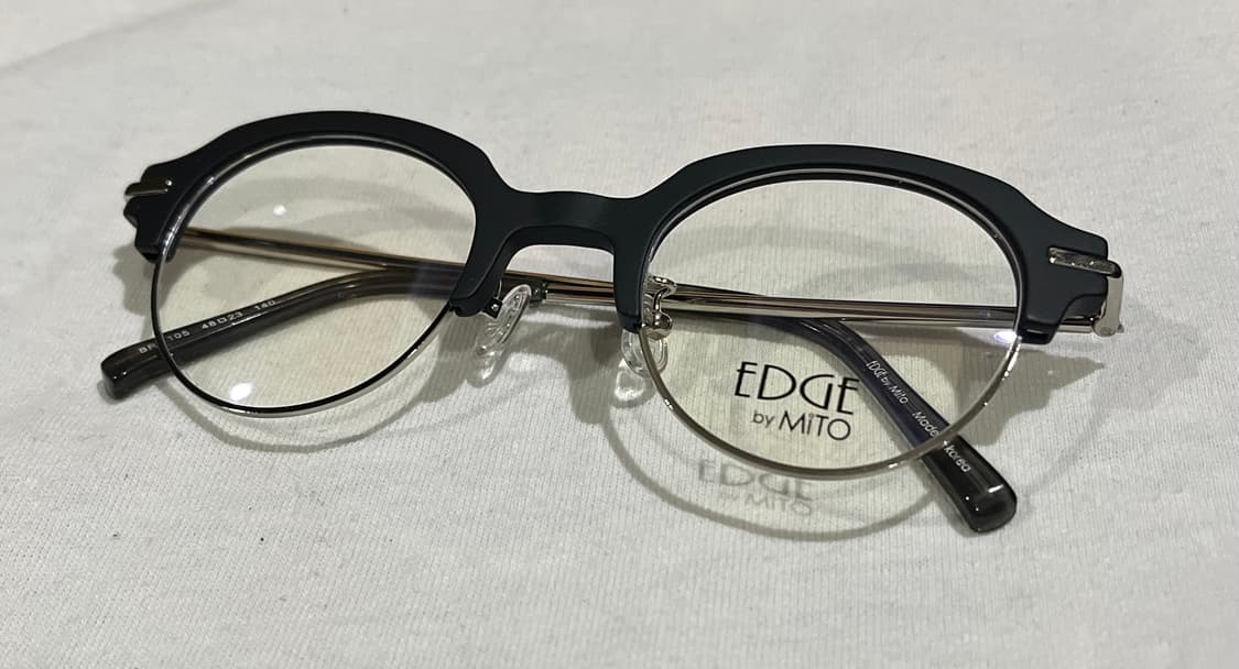 Edge by mito 하금테 안경 상품이미지1