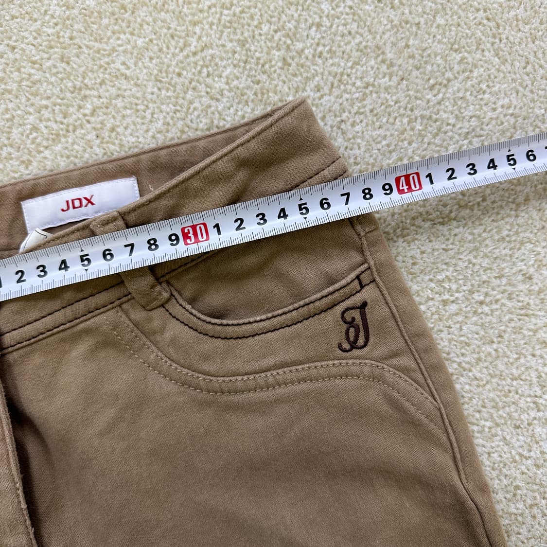 70 JDX 브라운 색상 치노 팬츠 0316D 상품이미지6