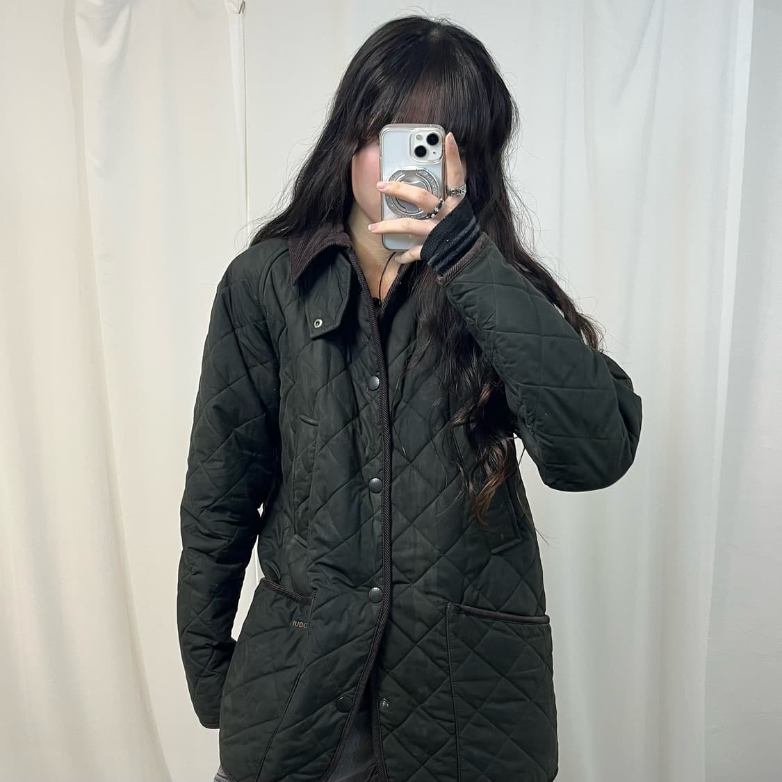 Barbour Quilted Jacket 상품이미지2