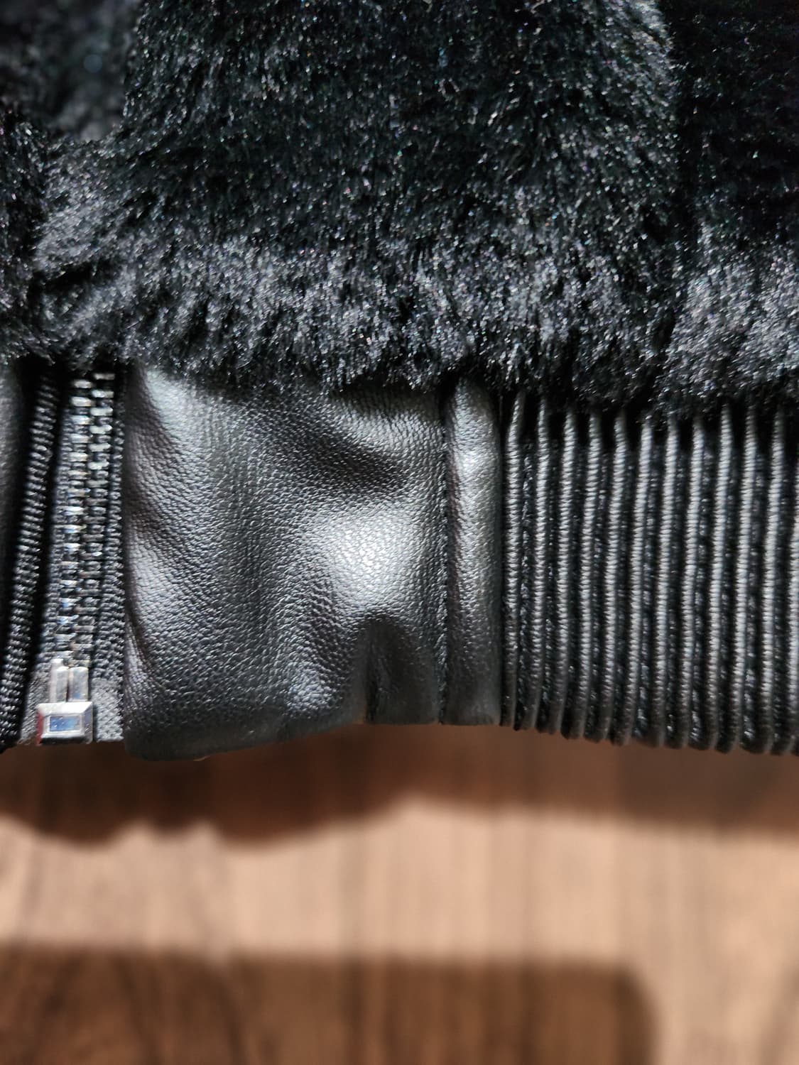 자라 크롭 퍼 후드 자켓 상품이미지8