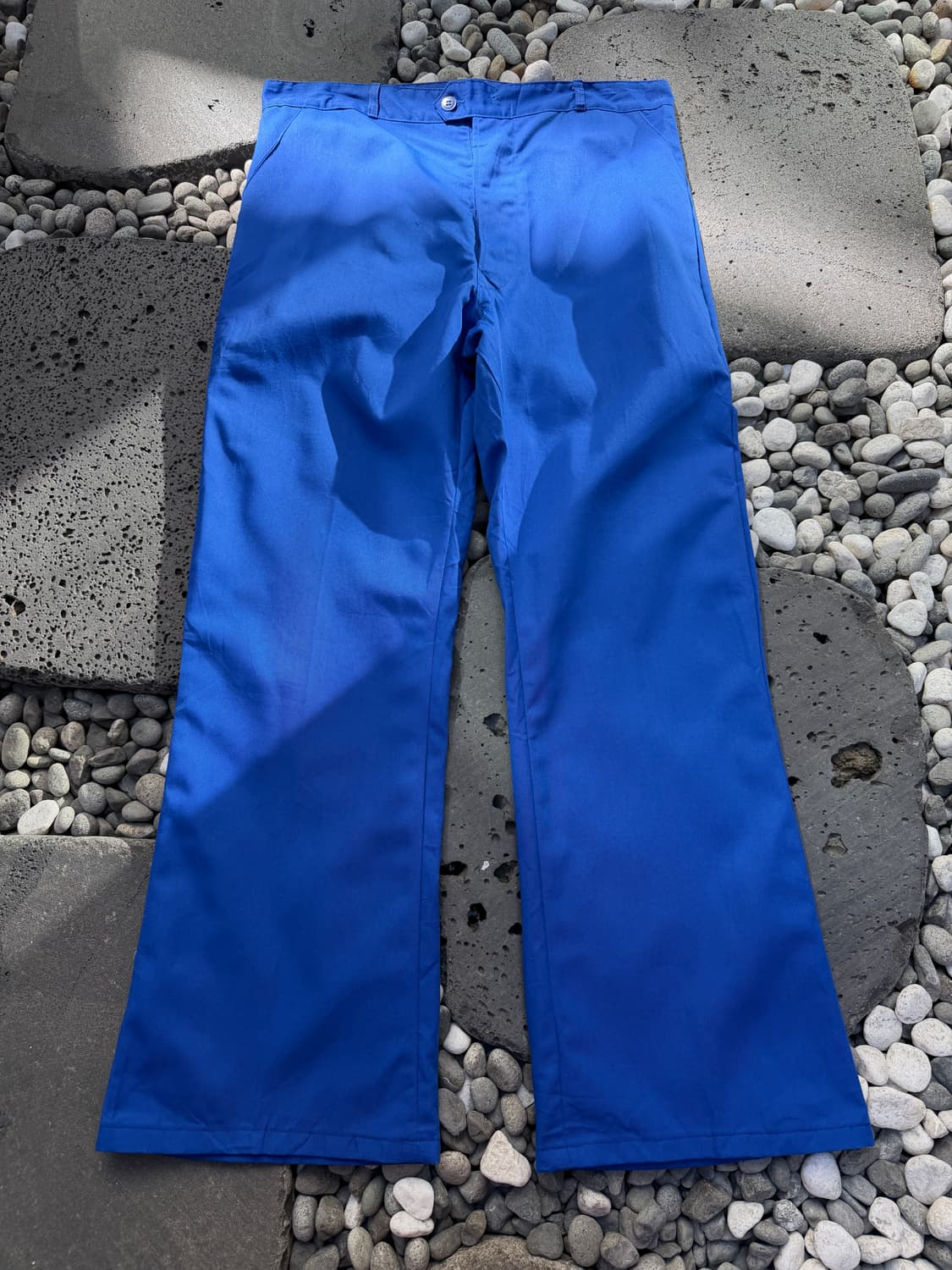(DEADSTOCK)1970s TERGAL FLARE 프렌치 플레어팬츠 상품이미지1