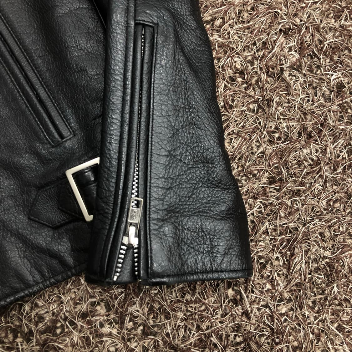 도프제이슨 소가죽 바이커 레더 가죽 자켓 상품이미지3