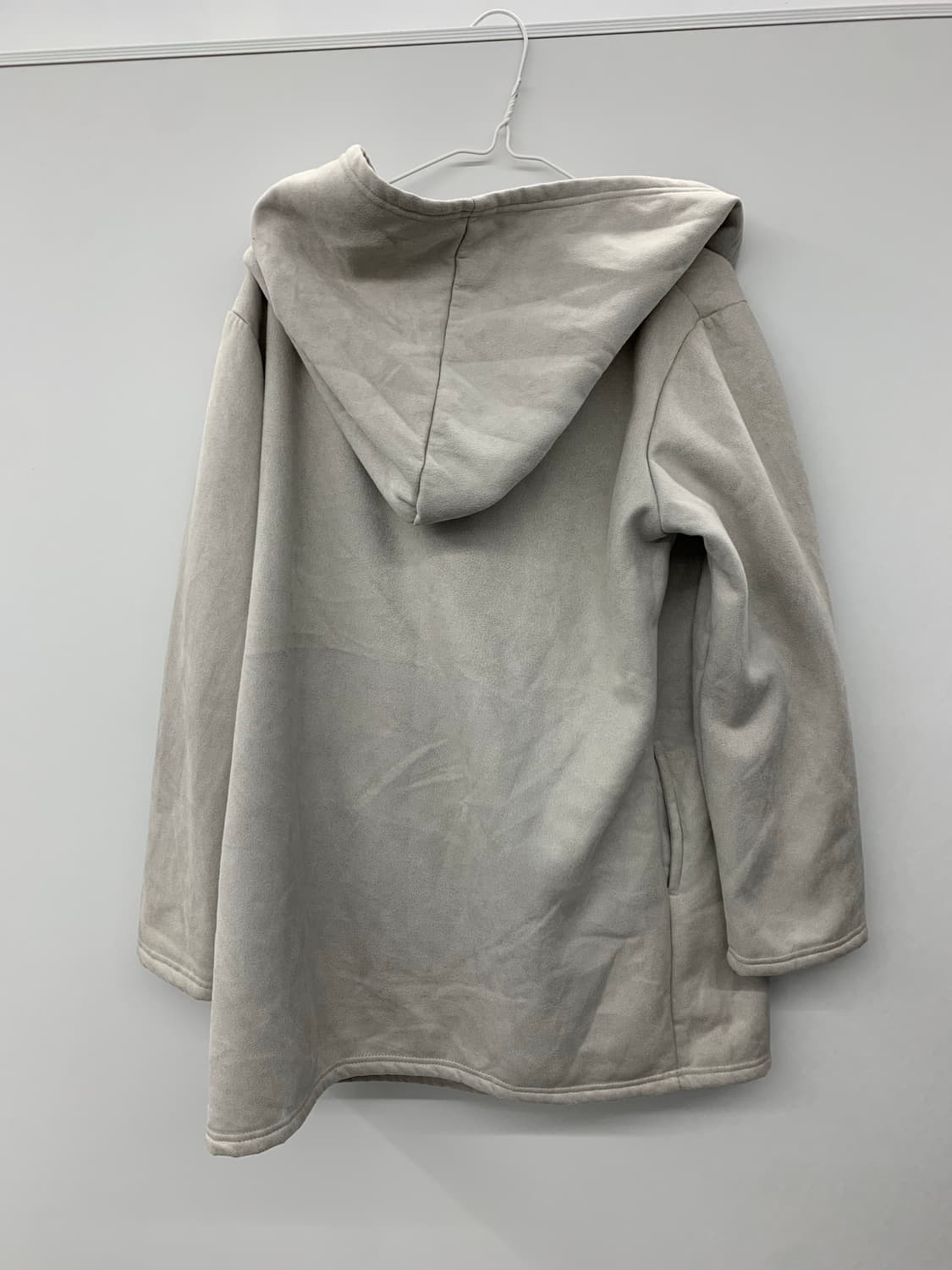 스웨이드 랩 코트 상품이미지7