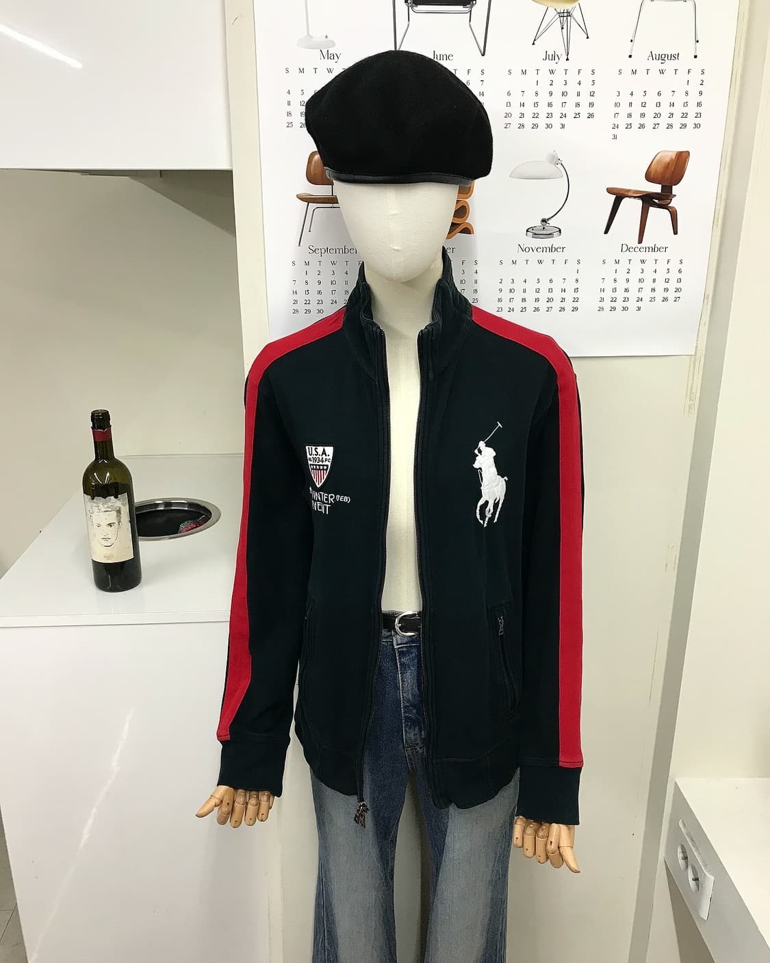 폴로 usa 패치 투웨이 빅포니 집업 상품이미지5