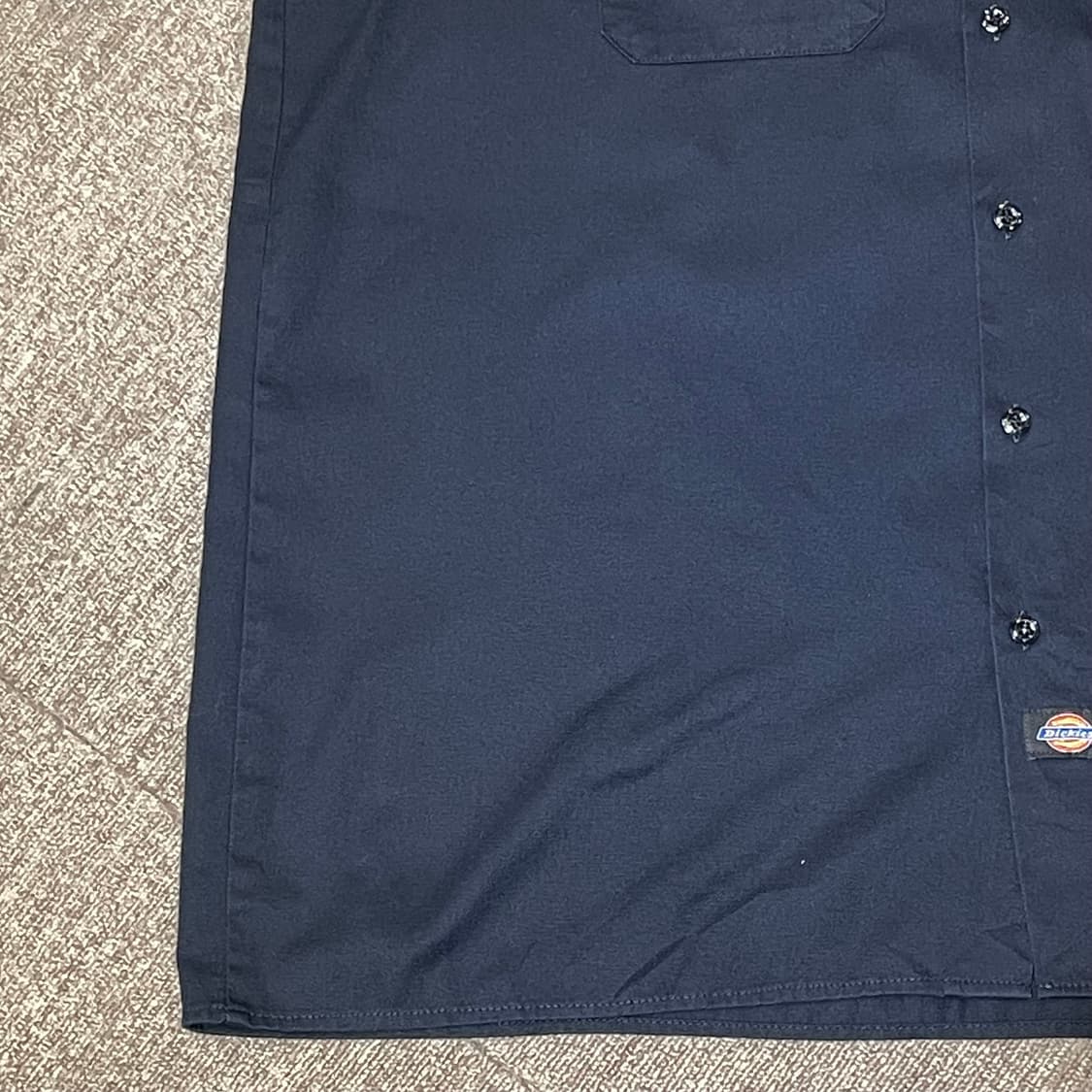 (XL) Dickies 디키즈 반팔 워크 셔츠 블랙 상품이미지5
