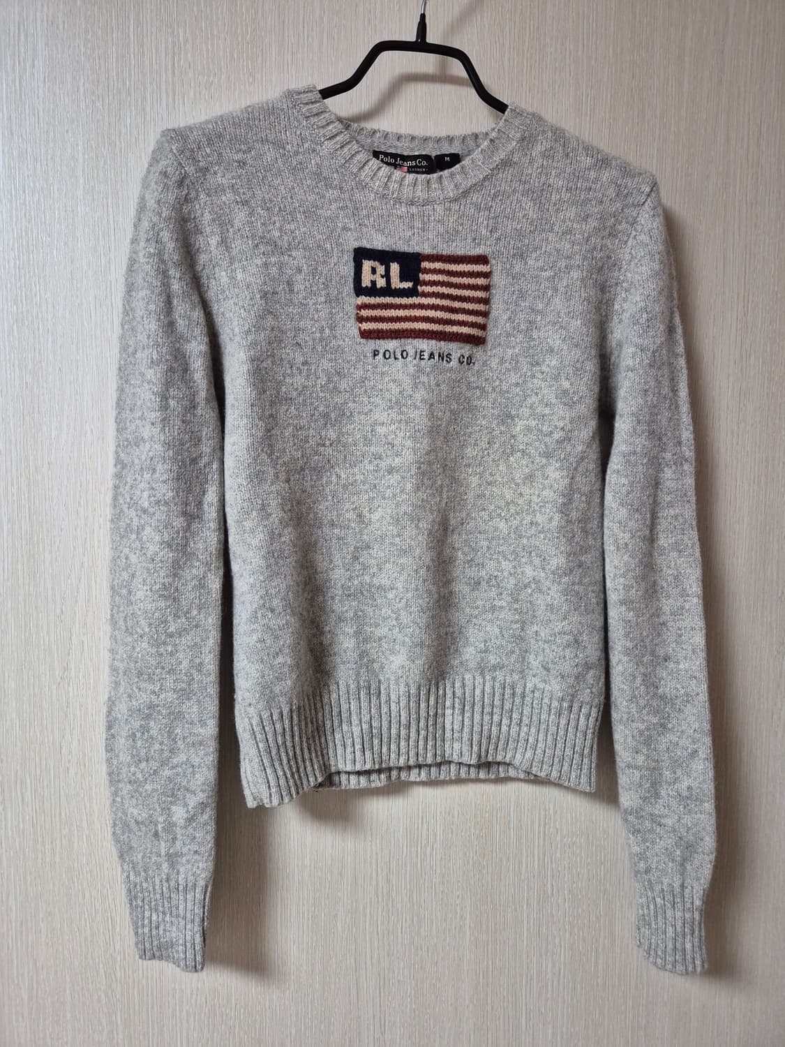 폴로 진스 성조기 니트  스웨터 폴로 랄프로렌 상품이미지1