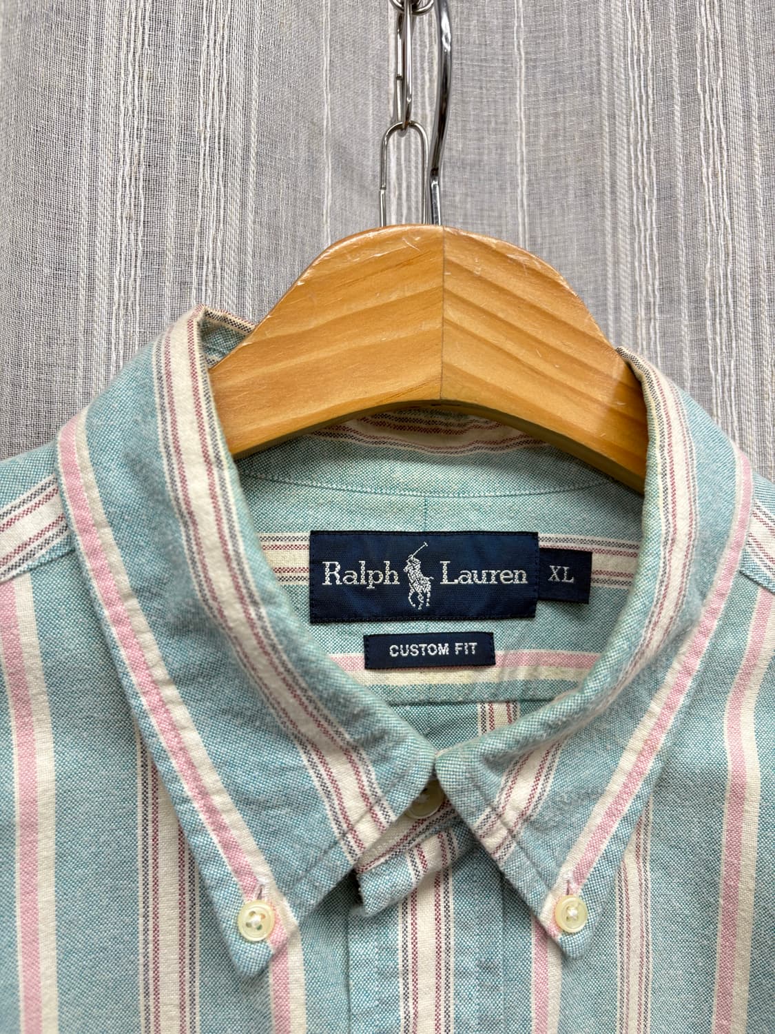 00s 폴로 랄프로렌 스트라이프 코튼 셔츠 상품이미지5