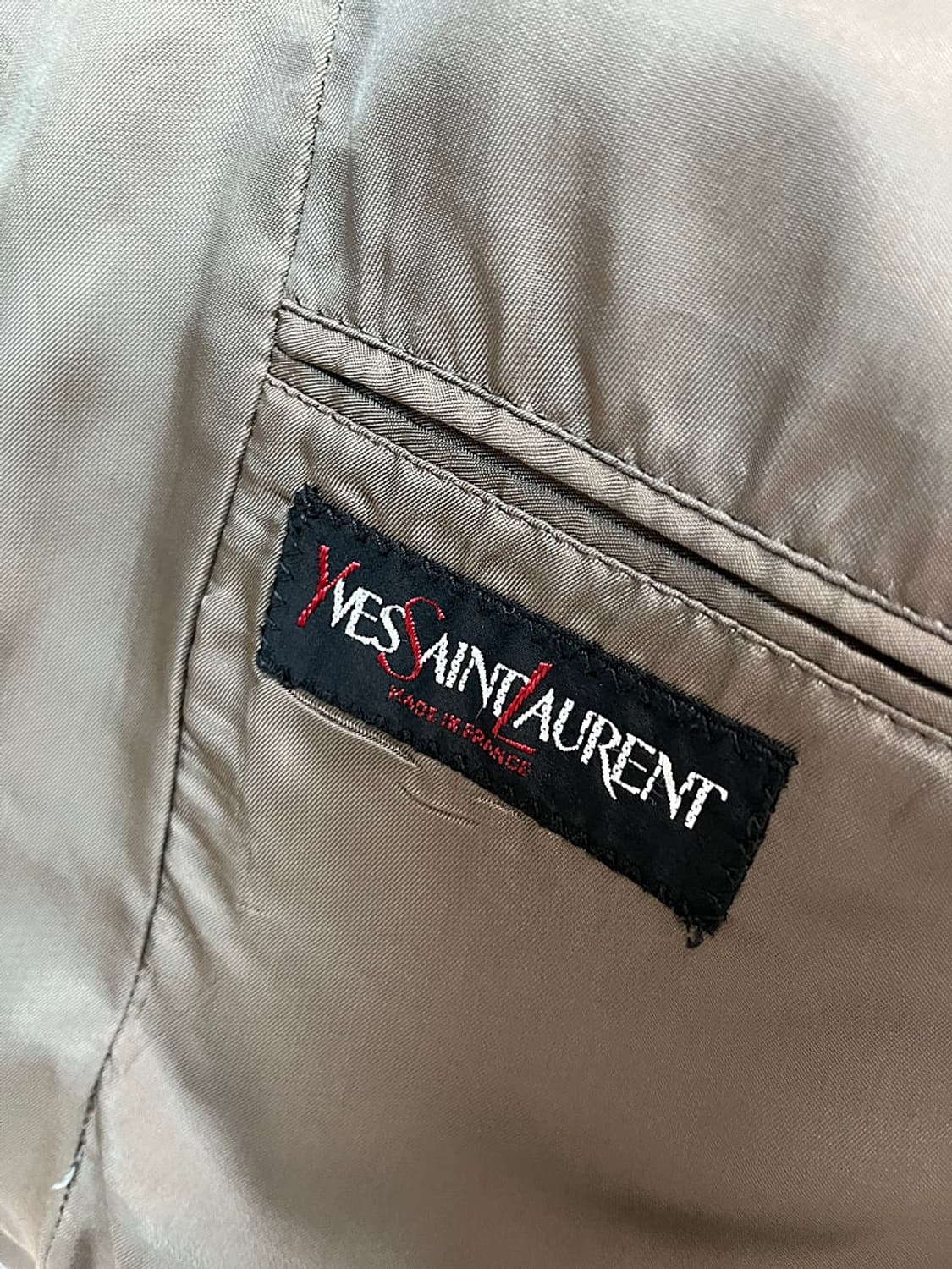 95) 입생로랑 프랑스 헤링본자켓  상품이미지9