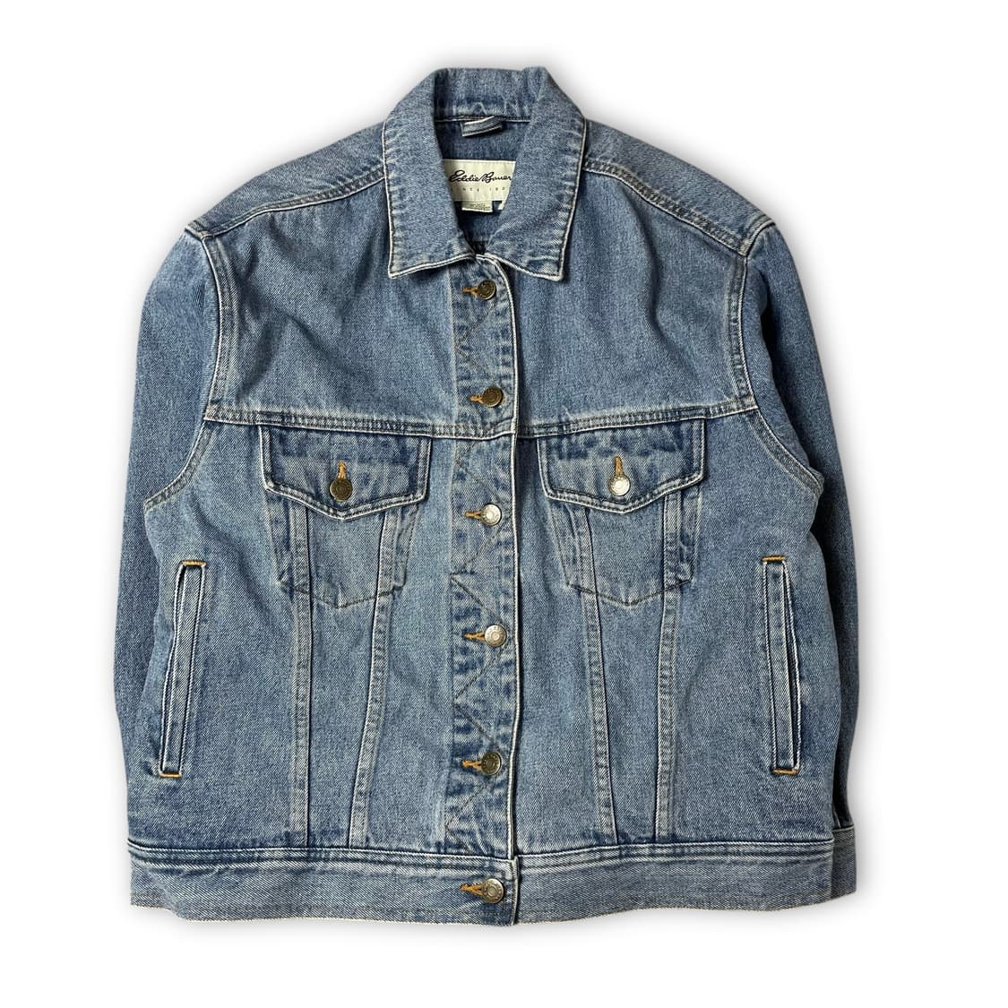 에디바우어 연청 투포켓 데님 자켓 S 상품이미지1