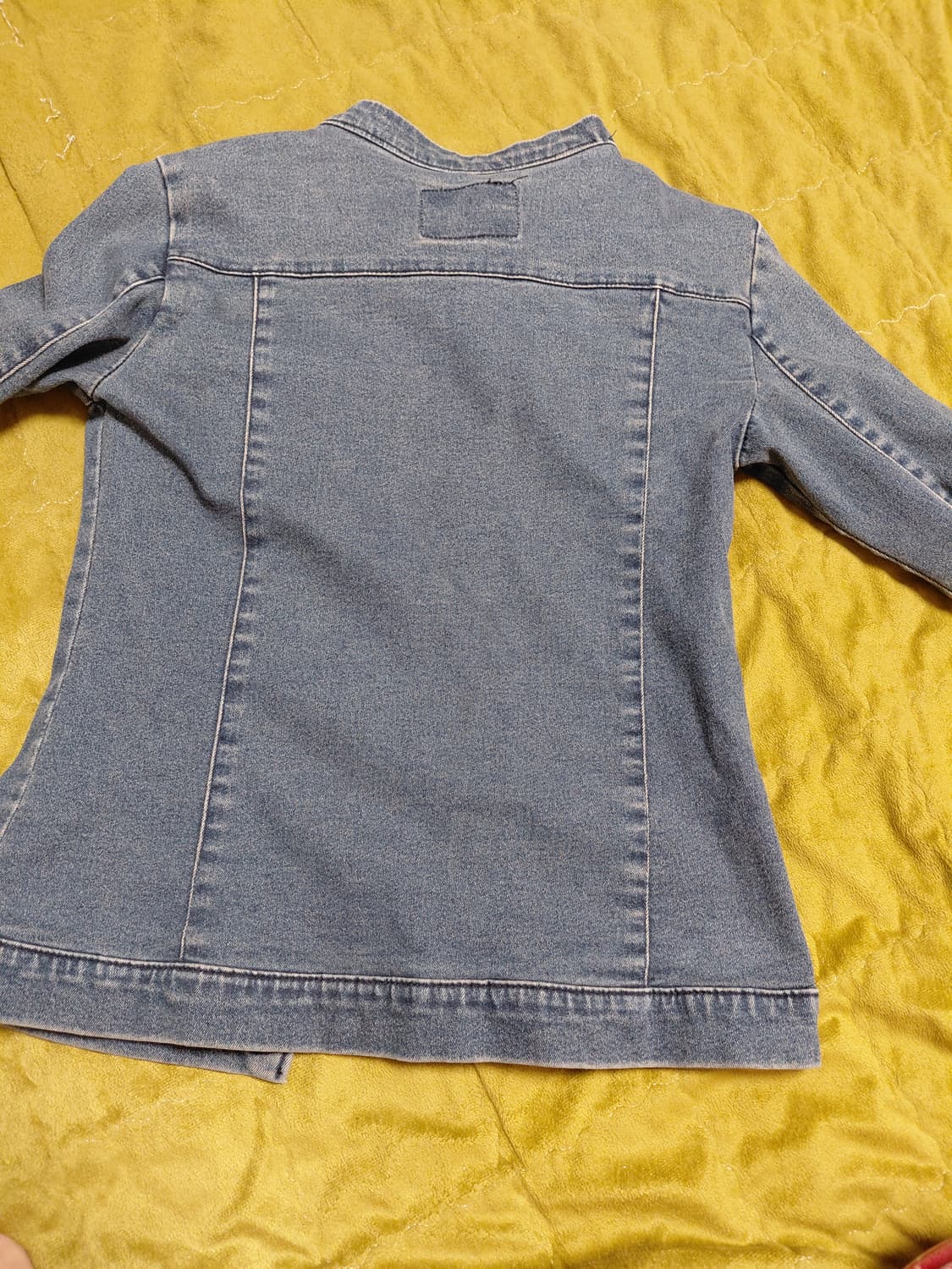 90s 빈티지 차이나카라 데님자켓 상품이미지4