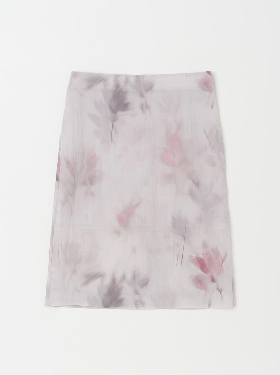 [새제품] 낫띵에브리띵 SILKY FLORAL MIDI SKIRT  상품이미지3