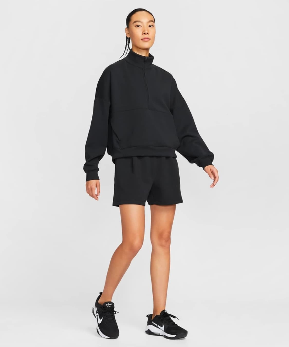 나이키(Nike)24.7 임파서블 미드라이즈 루즈 4인치 반바지 상품이미지4