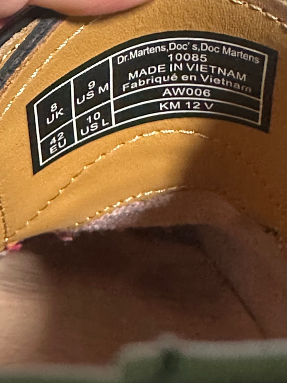 (270,uk8) 닥터마틴 1461 스무스 상품이미지5