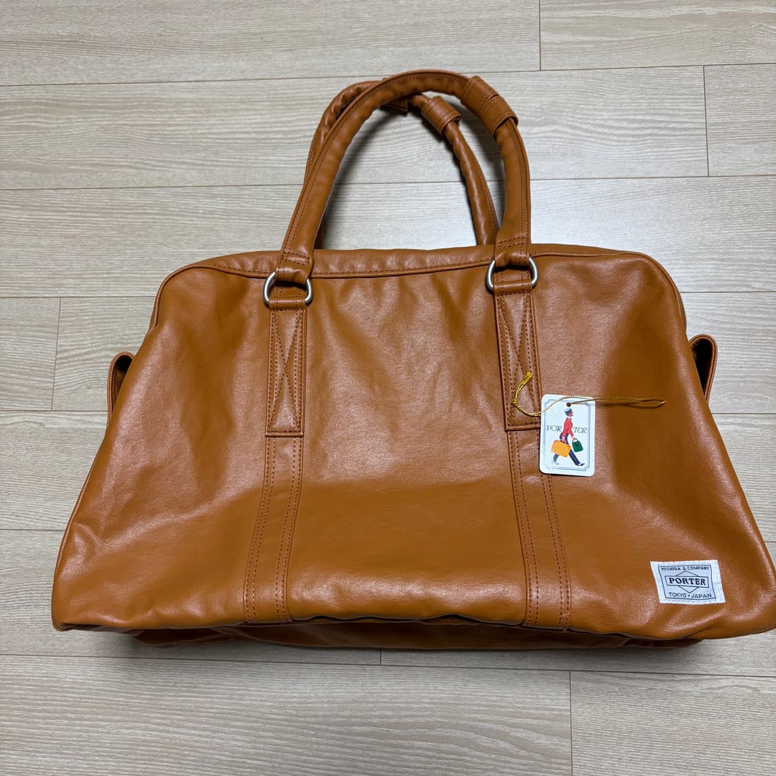 요시다포터 porter 프리스타일 보스턴백 카멜 상품이미지1