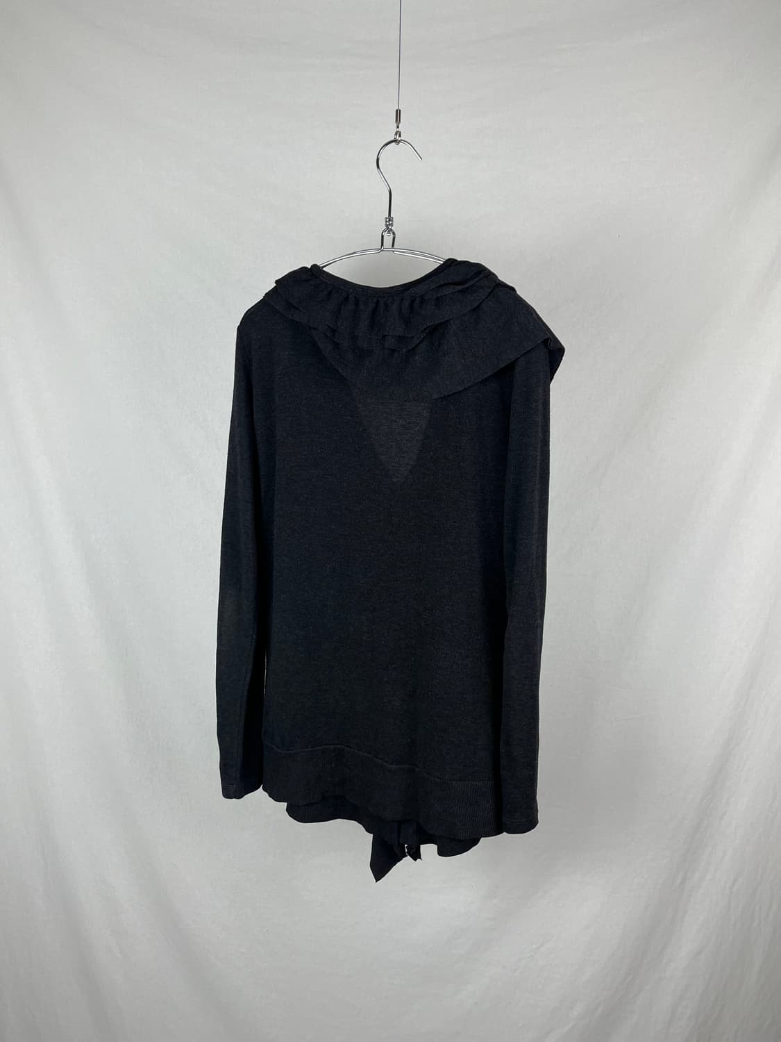 Vintage 러플 디테일 롱가디건 상품이미지4