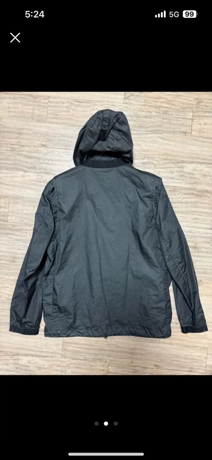 스톤아일랜드 21ss시즌 멤브라나 3L-TC 자켓 블랙 L사이즈 제품입니 상품이미지2