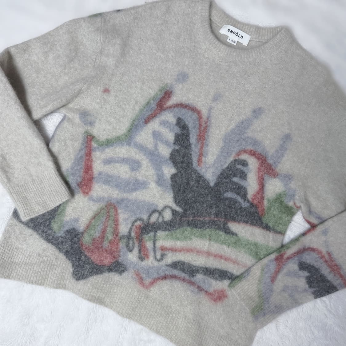 Enfold x m.j.k 엔폴드 Stay RAZY 니트 상품이미지2