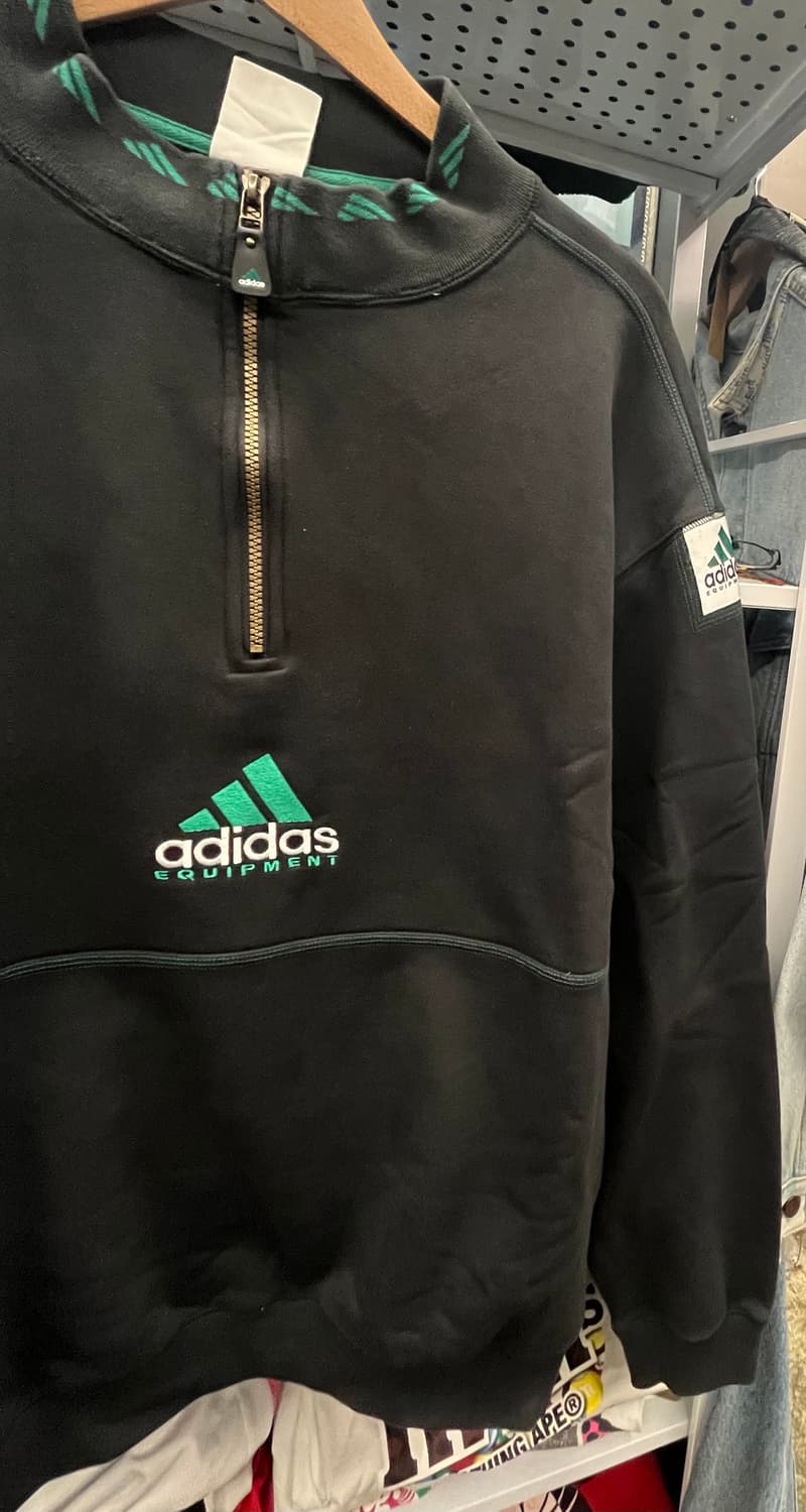 아디다스 Equipment 하프집업 블랙 상품이미지3